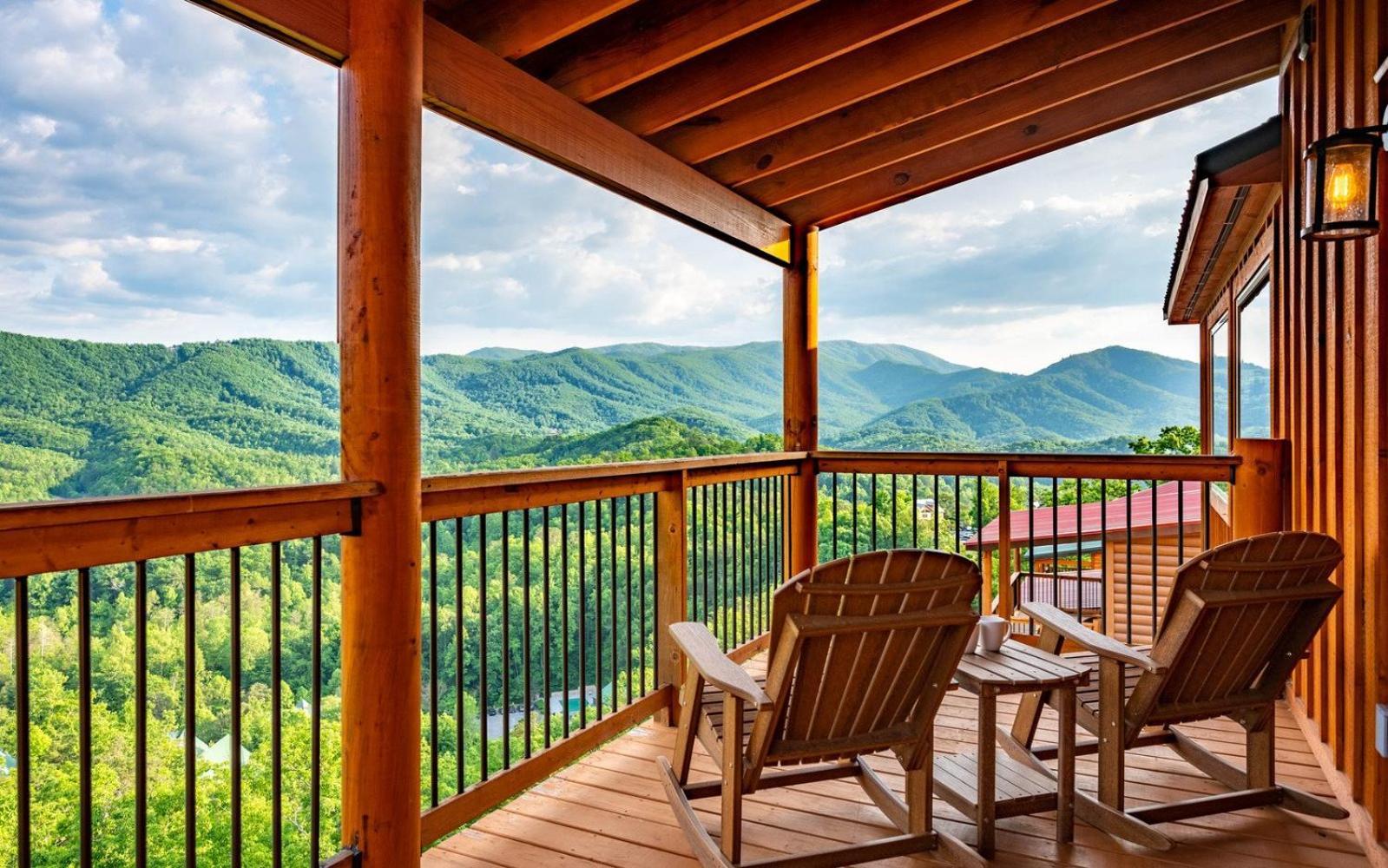 Grand Mountain View Villa Pigeon Forge Exterior photo