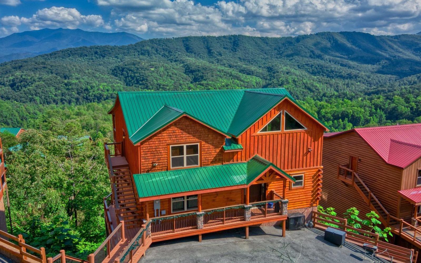 Grand Mountain View Villa Pigeon Forge Exterior photo