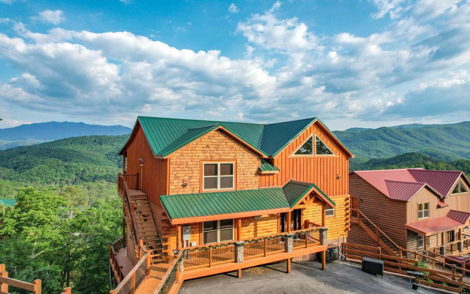 Grand Mountain View Villa Pigeon Forge Exterior photo